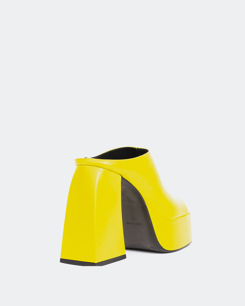 L'intervalle Taboo Cuir De Chaux Jaune