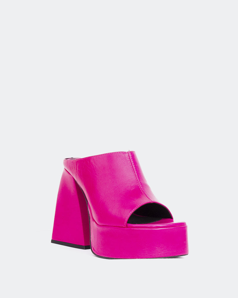 L'intervalle Taboo Rose Cuir Rose