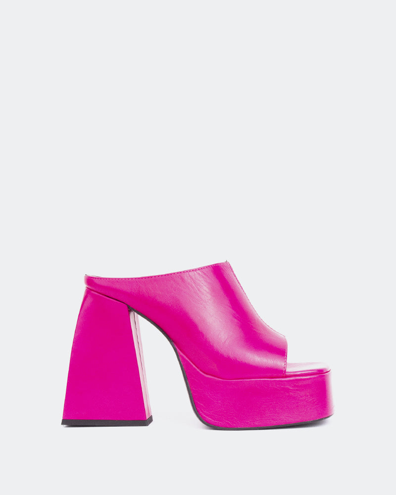 l'intervalle Taboo Rose Cuir Rose