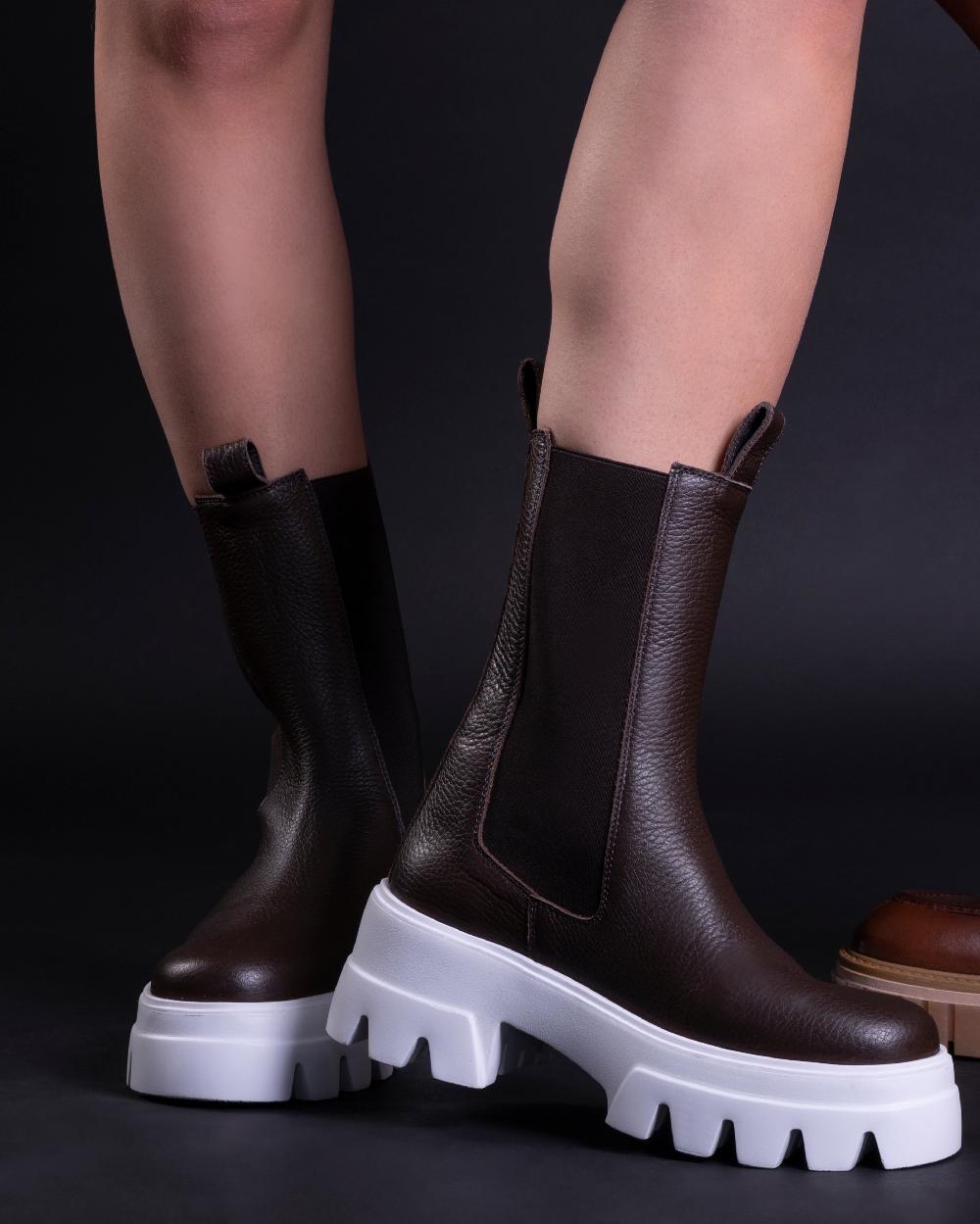 L'intervalle Tacoma Brun Cuir Brun