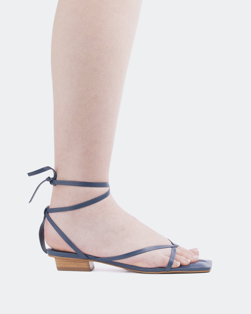 l'intervalle Talita Bleu Cuir Bleu