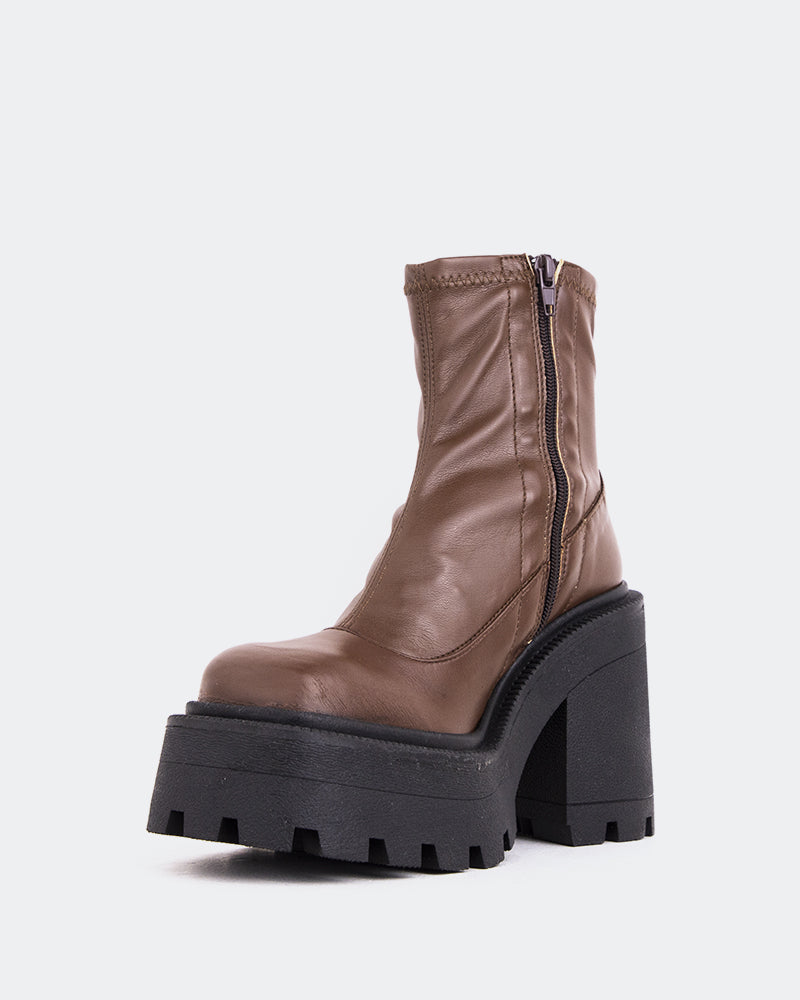 L'intervalle Tana Brun Cuir Brun