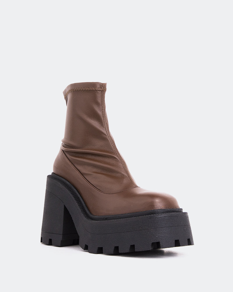 L'intervalle Tana Brun Cuir Brun