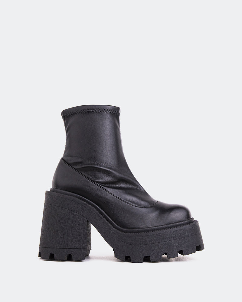 l'intervalle Tana Noir Cuir Noir