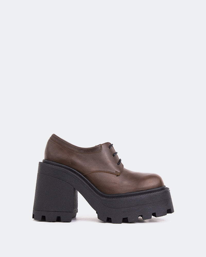 L'intervalle Tandi Brun Cuir Brun