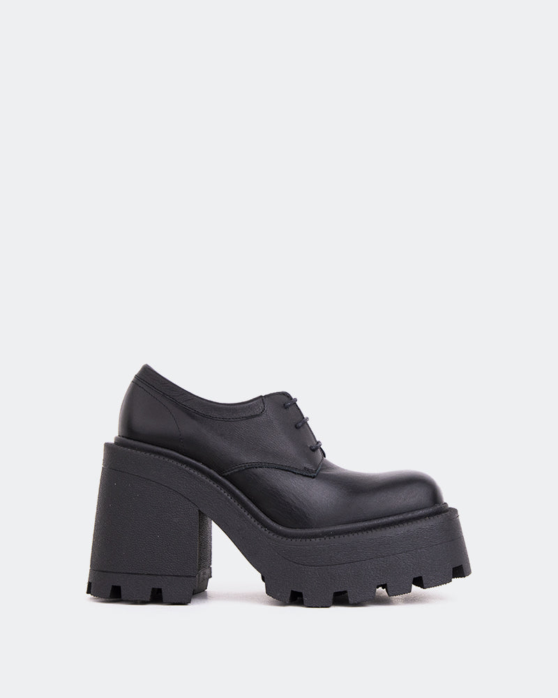 l'intervalle Tandi Noir Cuir Noir