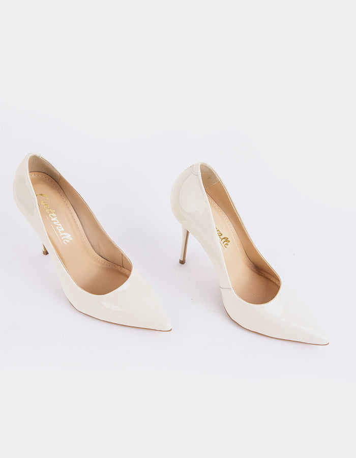 L'intervalle Teeva Blanc Cassé Verni Blanc