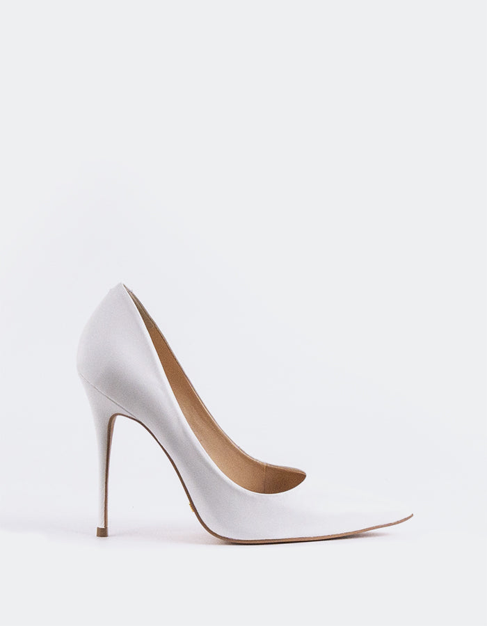 l'intervalle Teeva Blanc Cuir Blanc