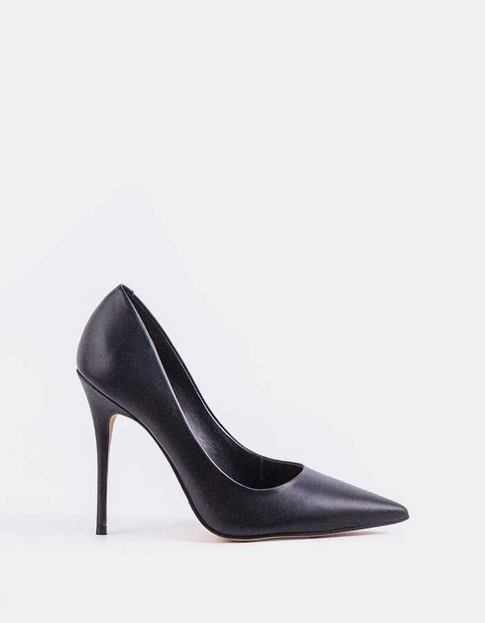 l'intervalle Teeva Noir Cuir Noir