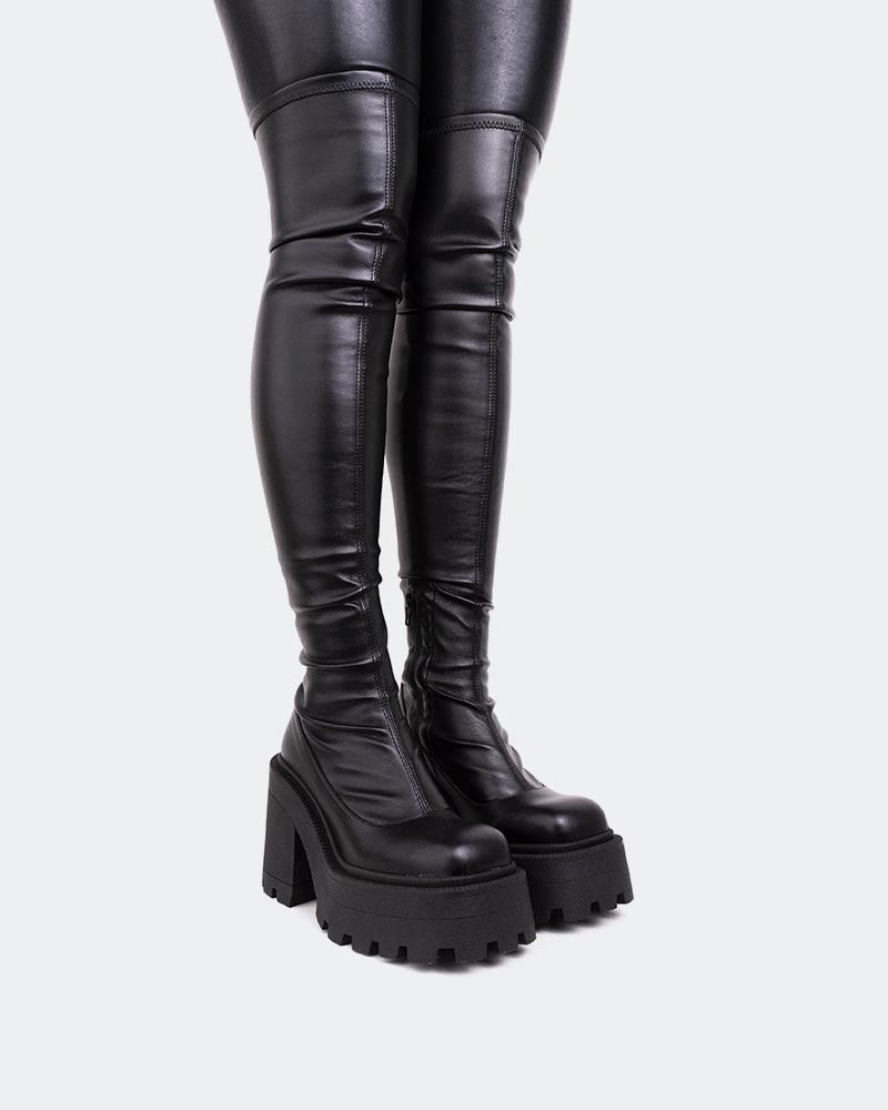 l'intervalle Tialo Noir Stretch Noir