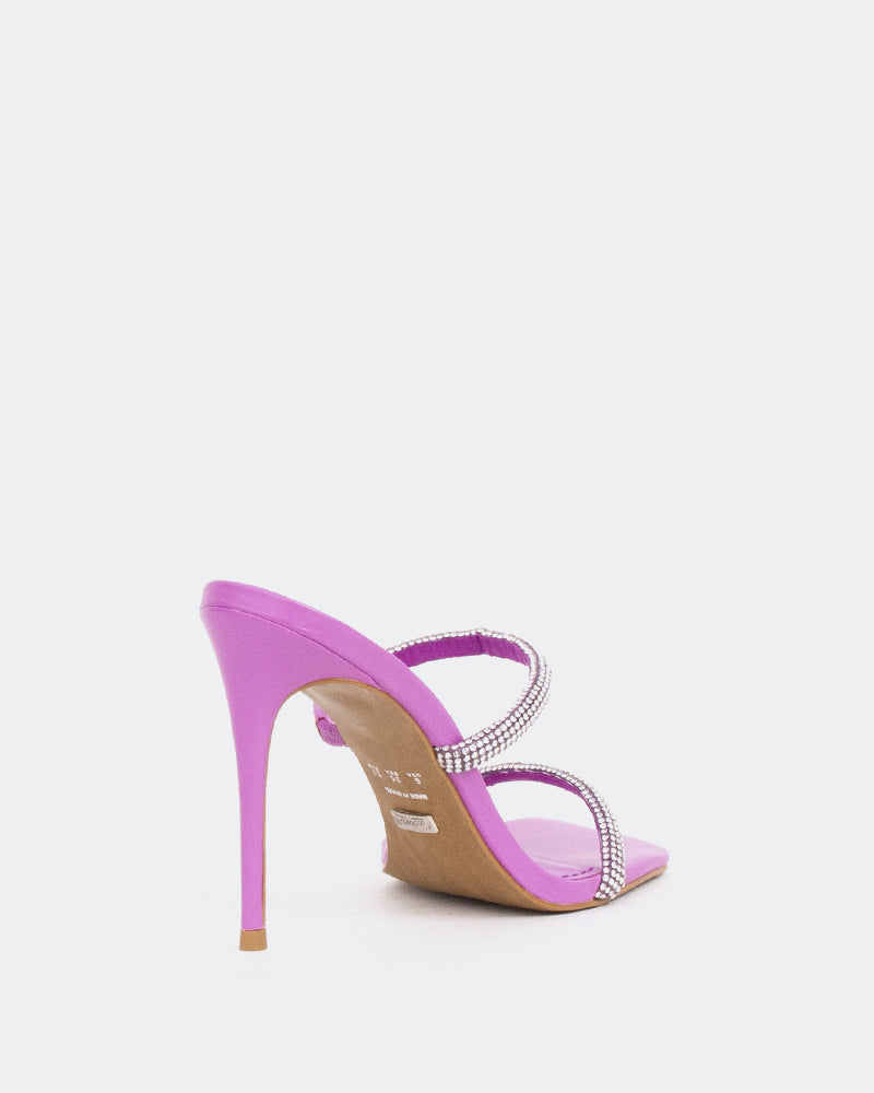 L'intervalle Tinsley Berry Leather/Cuir Baie Mauve