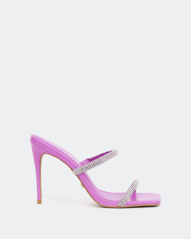 l'intervalle Tinsley Berry Leather/Cuir Baie Mauve