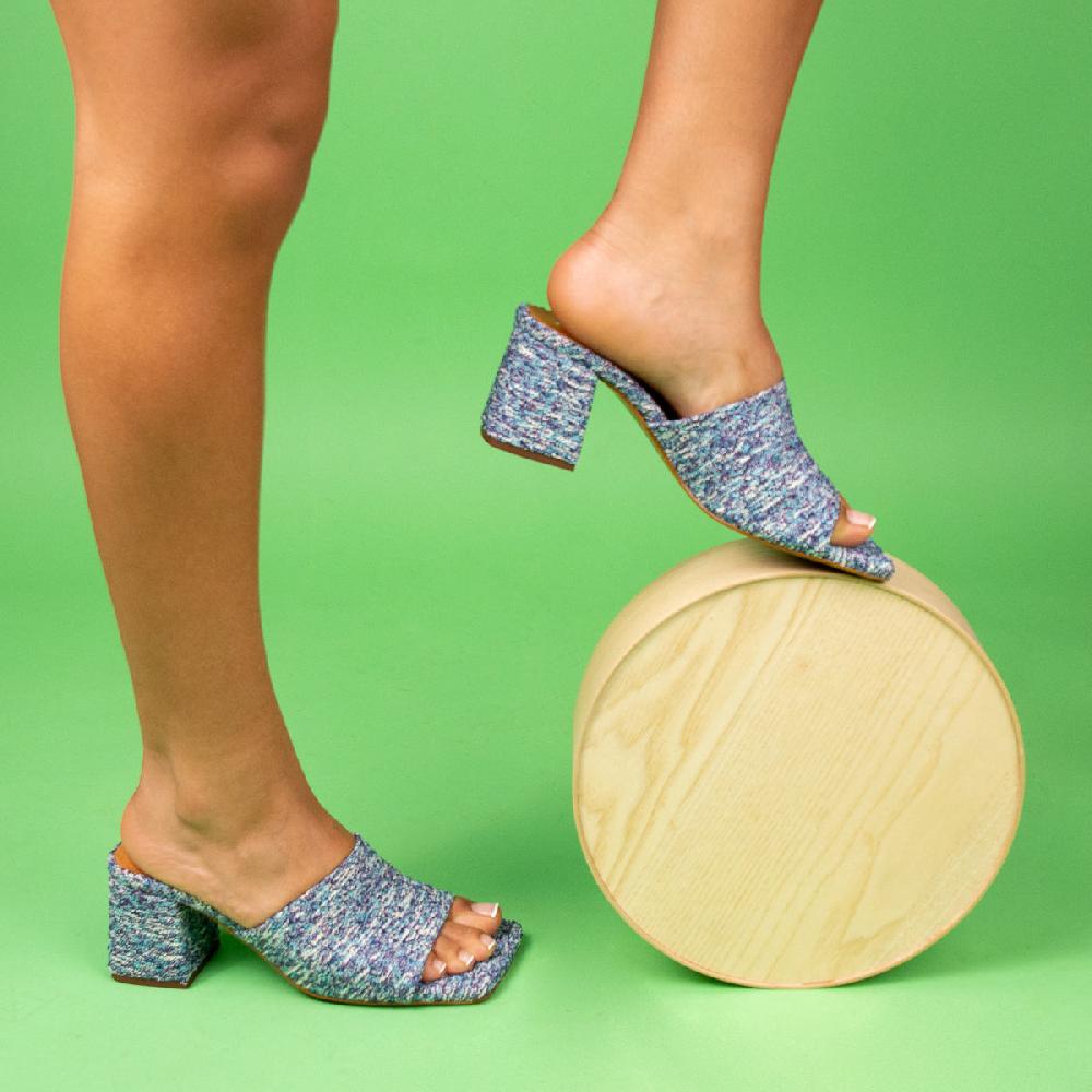 L'intervalle Tissu Adelpha Bleu Bleu