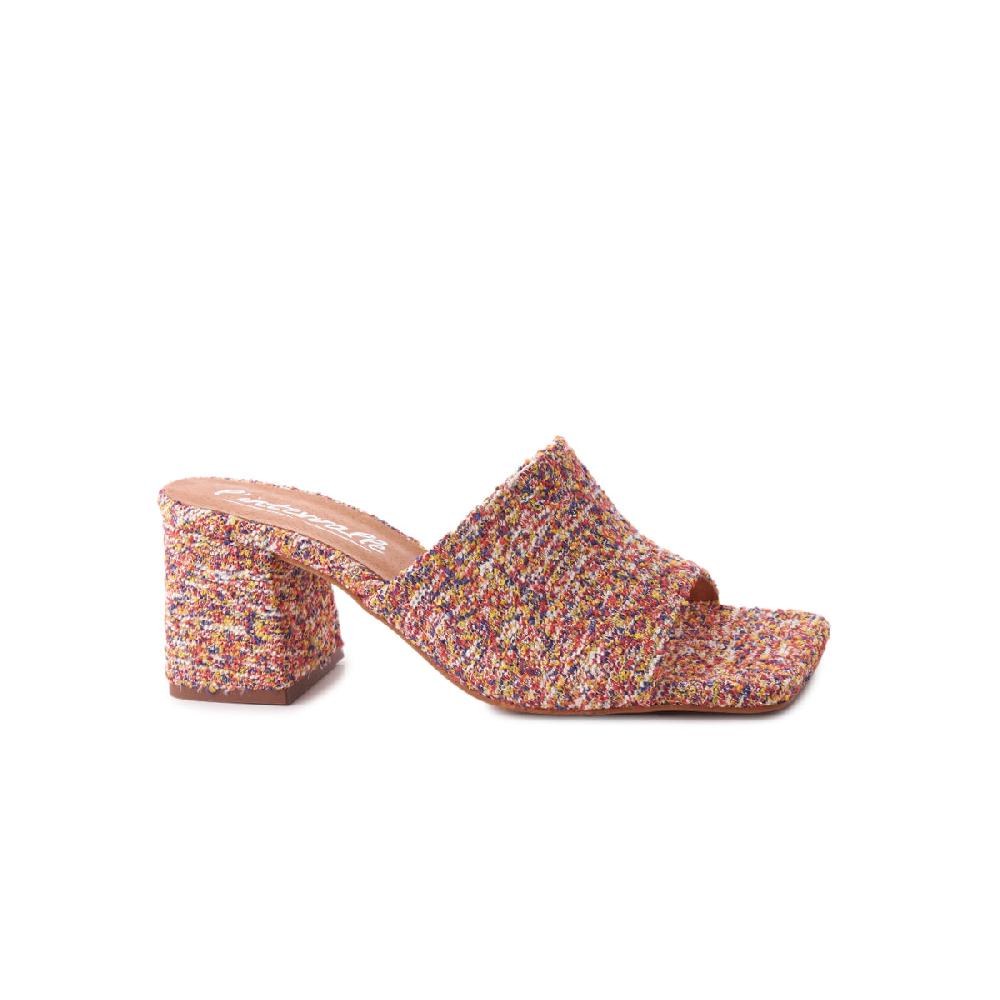 L'intervalle Tissu Adelpha Multi-couleurs Rouge