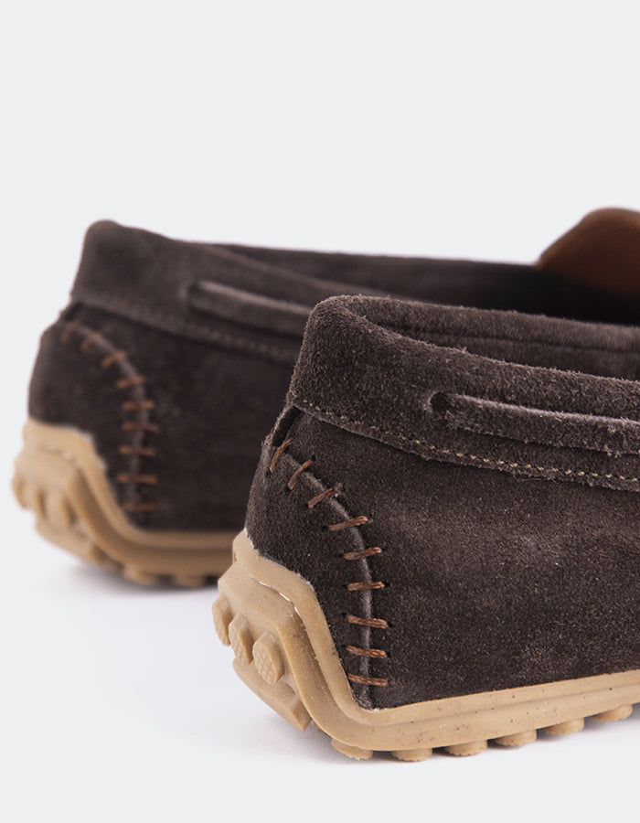 L'intervalle Titania Brun Suède Brun