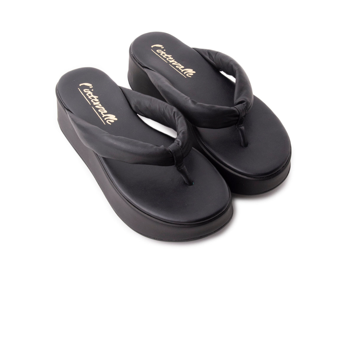 L'intervalle Tobago Noir Cuir Noir
