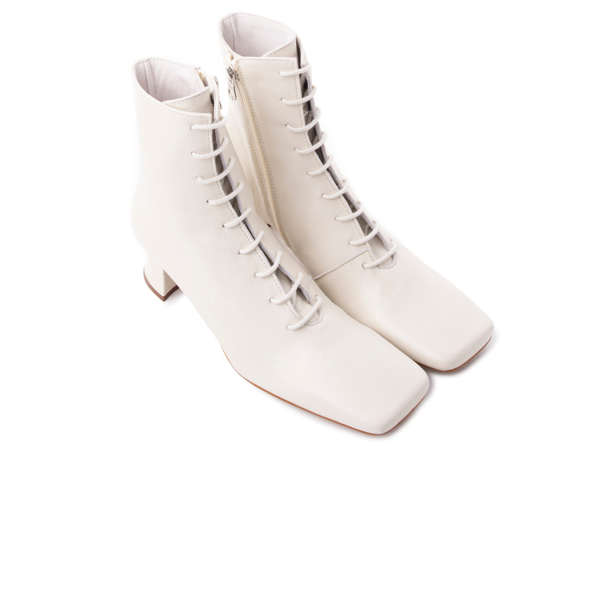 L'intervalle Trafalgar Blanc Cassé Cuir Blanc