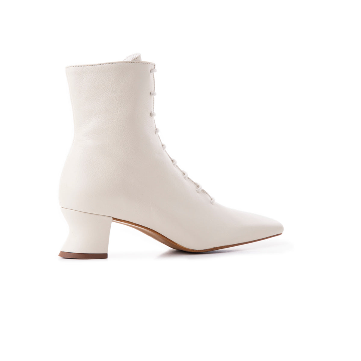 L'intervalle Trafalgar Blanc Cassé Cuir Blanc