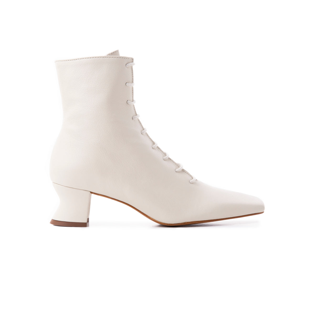 l'intervalle Trafalgar Blanc Cassé Cuir Blanc