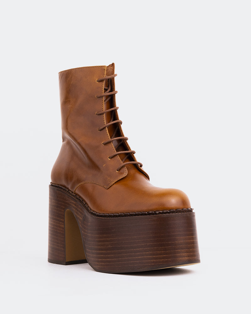 L'intervalle Tripp Cuir Cognac Chameau