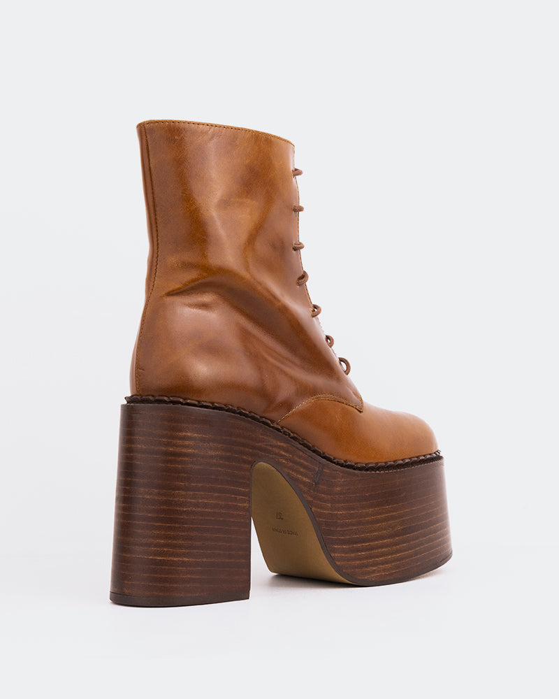 L'intervalle Tripp Cuir Cognac Chameau