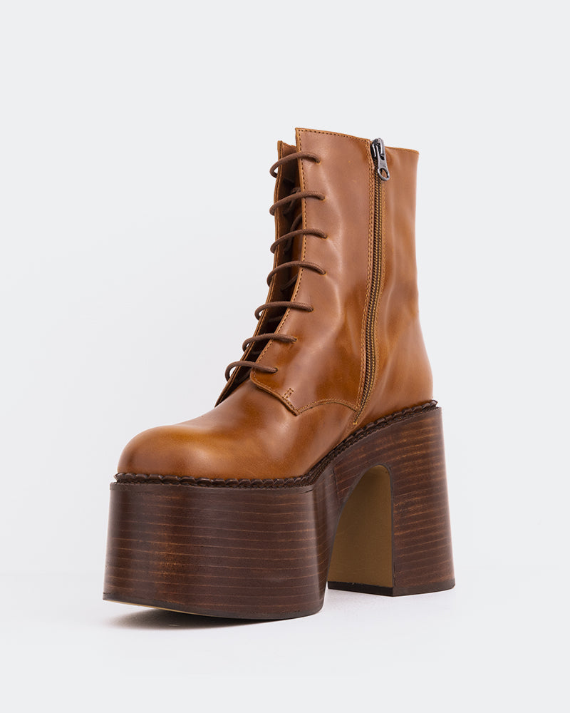 L'intervalle Tripp Cuir Cognac Chameau