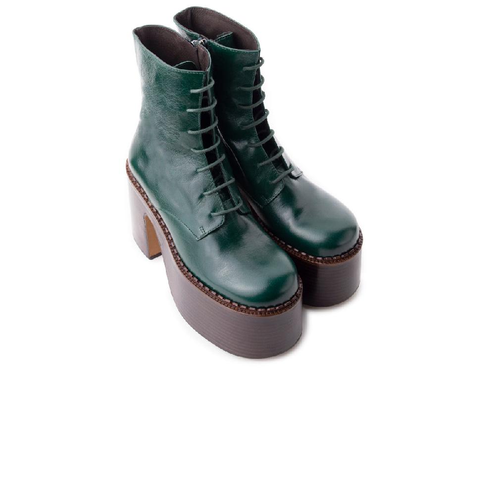 L'intervalle Tripp Vert Cuir Vert