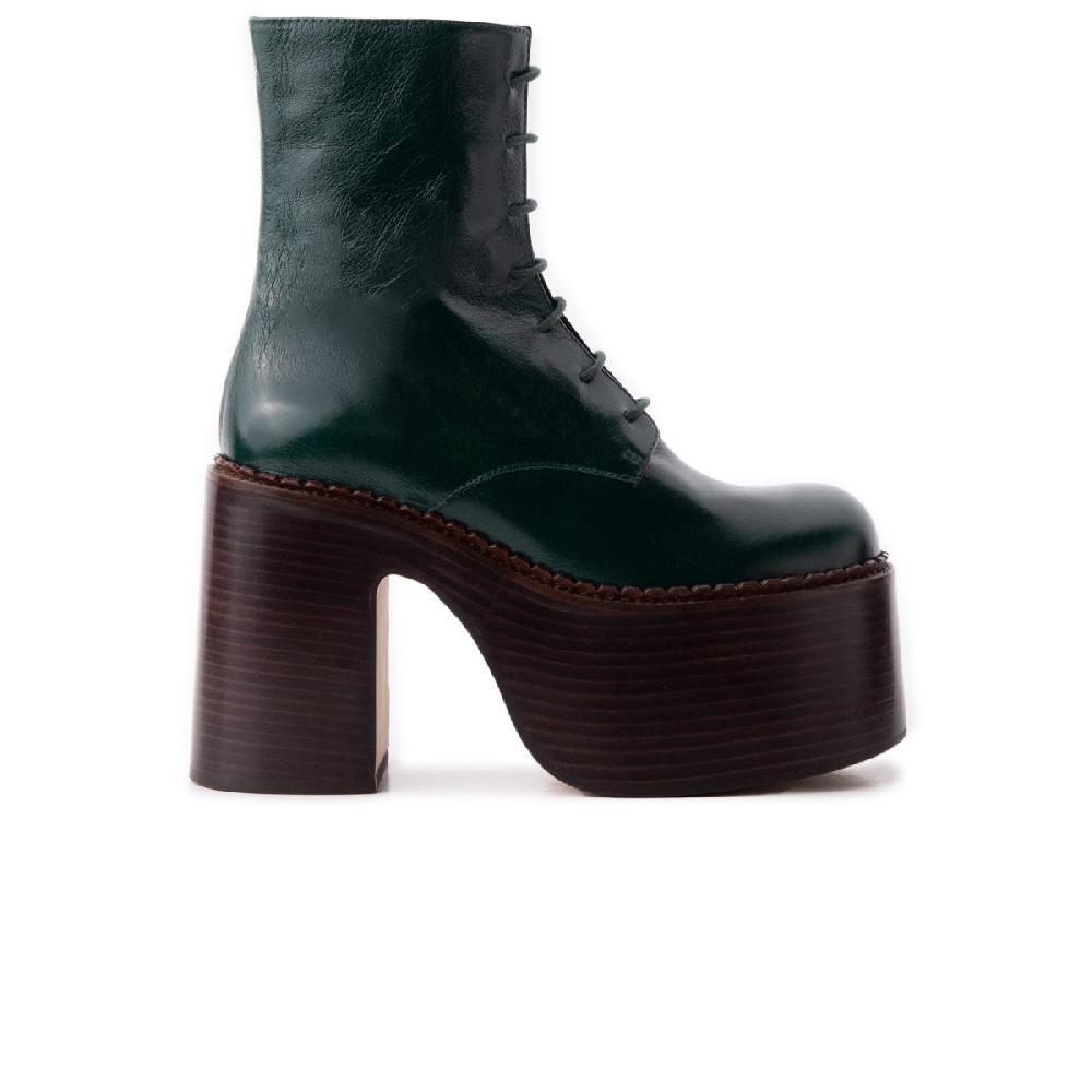 l'intervalle Tripp Vert Cuir Vert