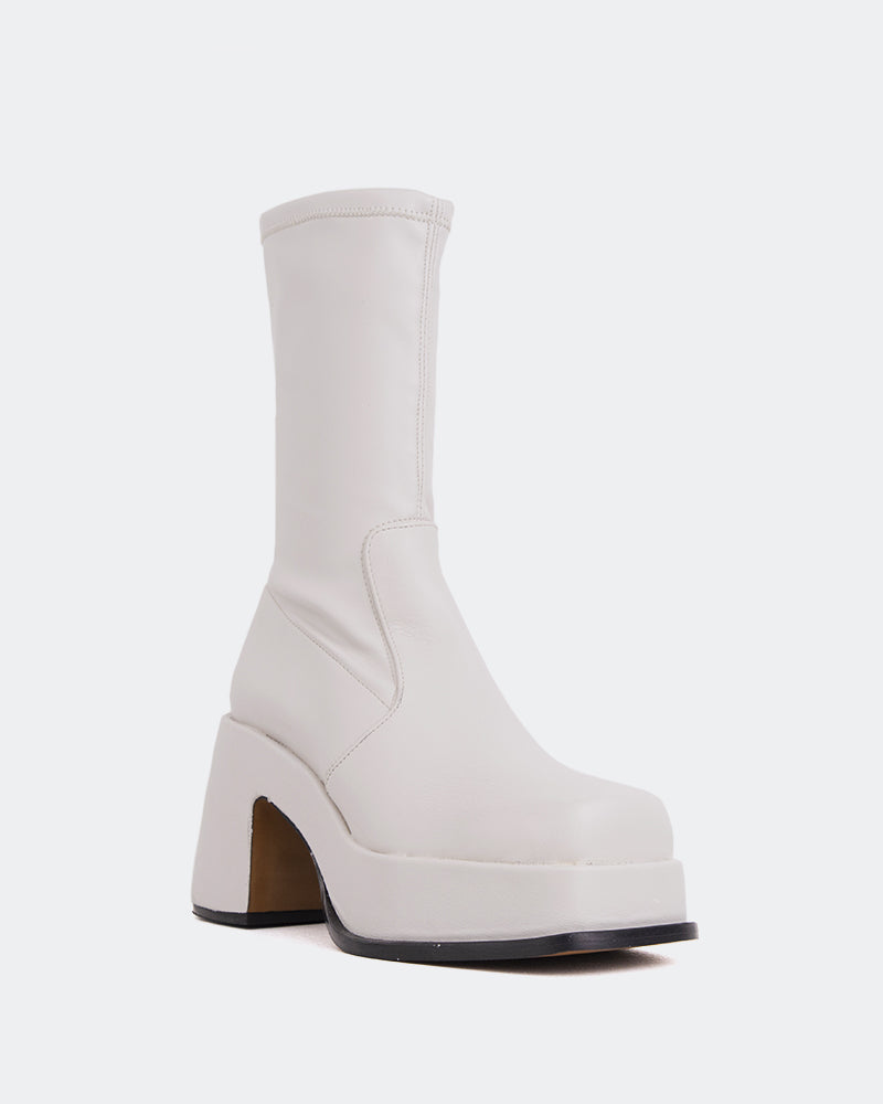 L'intervalle Turcot Blanc Cassé Stretch Blanc