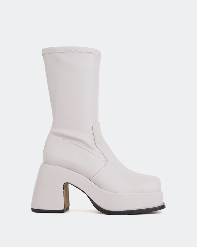 L'intervalle Turcot Blanc Cassé Stretch Blanc