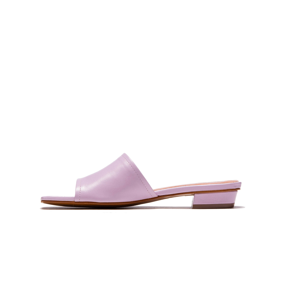 L'intervalle Turner Cuir Lilas Mauve