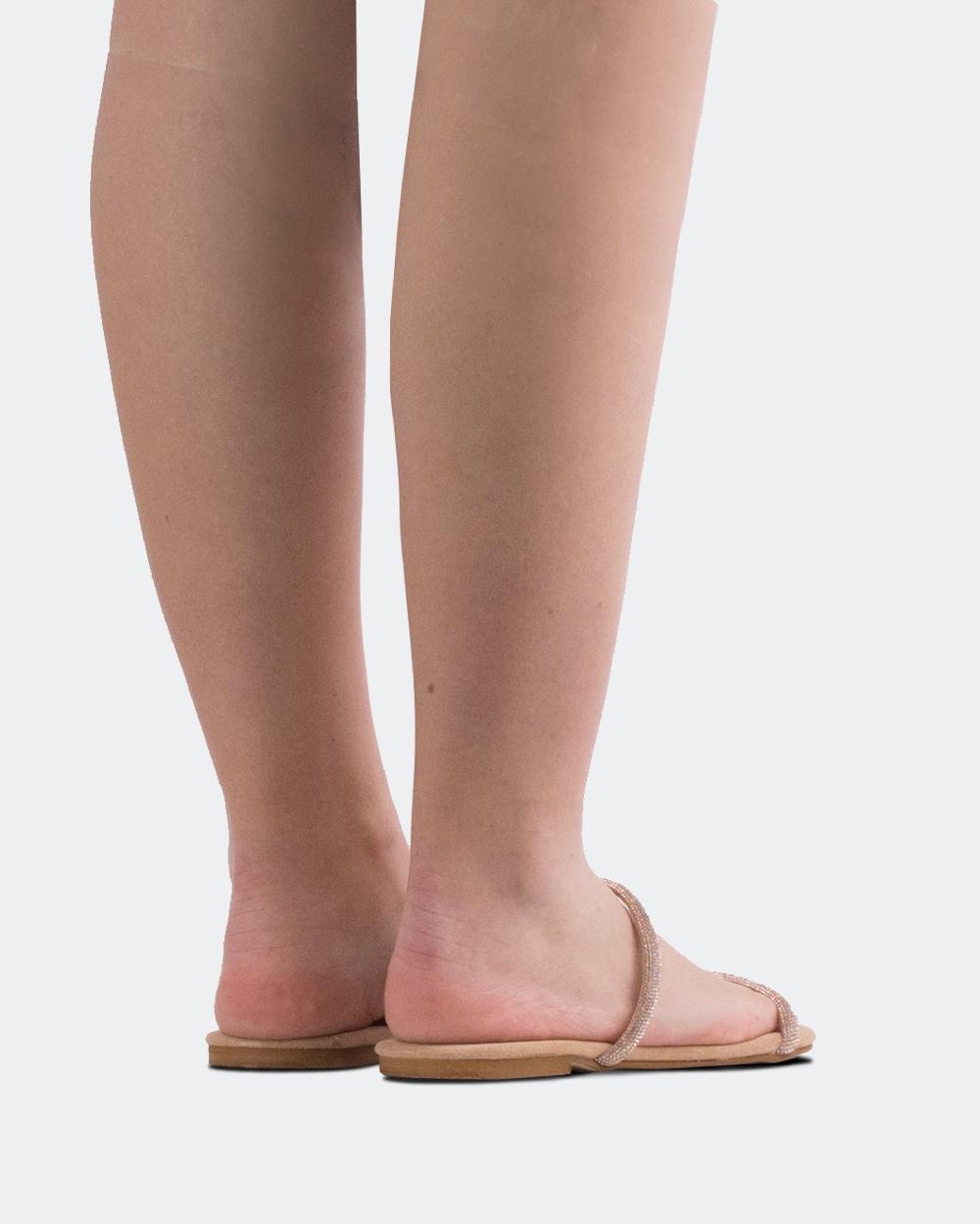 L'intervalle Twiggy Rose Suède Rose