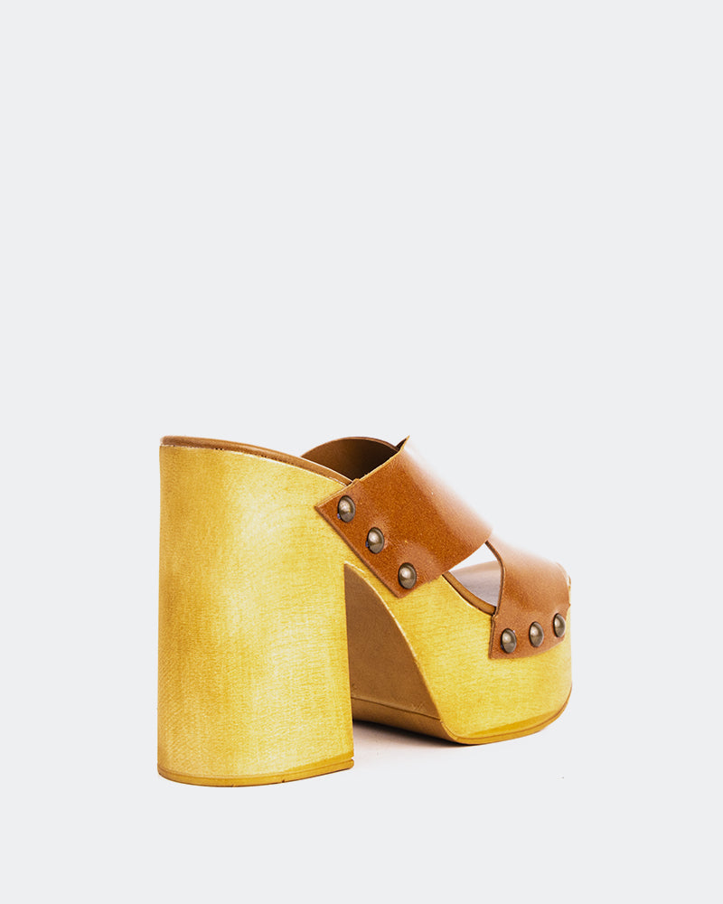 L'intervalle Twist Ocre Cuir Ocre