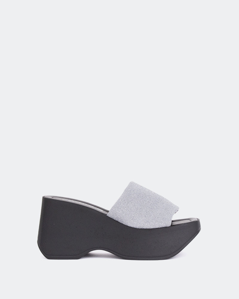 L'intervalle Upton Argent Lycra Argent