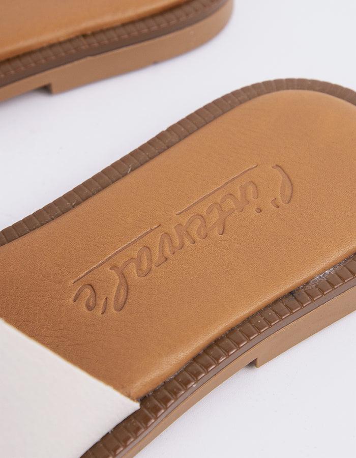 L'intervalle Valmy Ice Leather Blanc