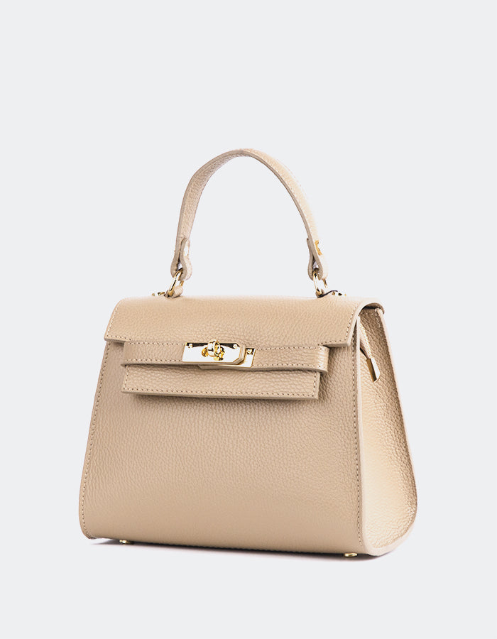 L'intervalle Vance Amande Cuir Amande