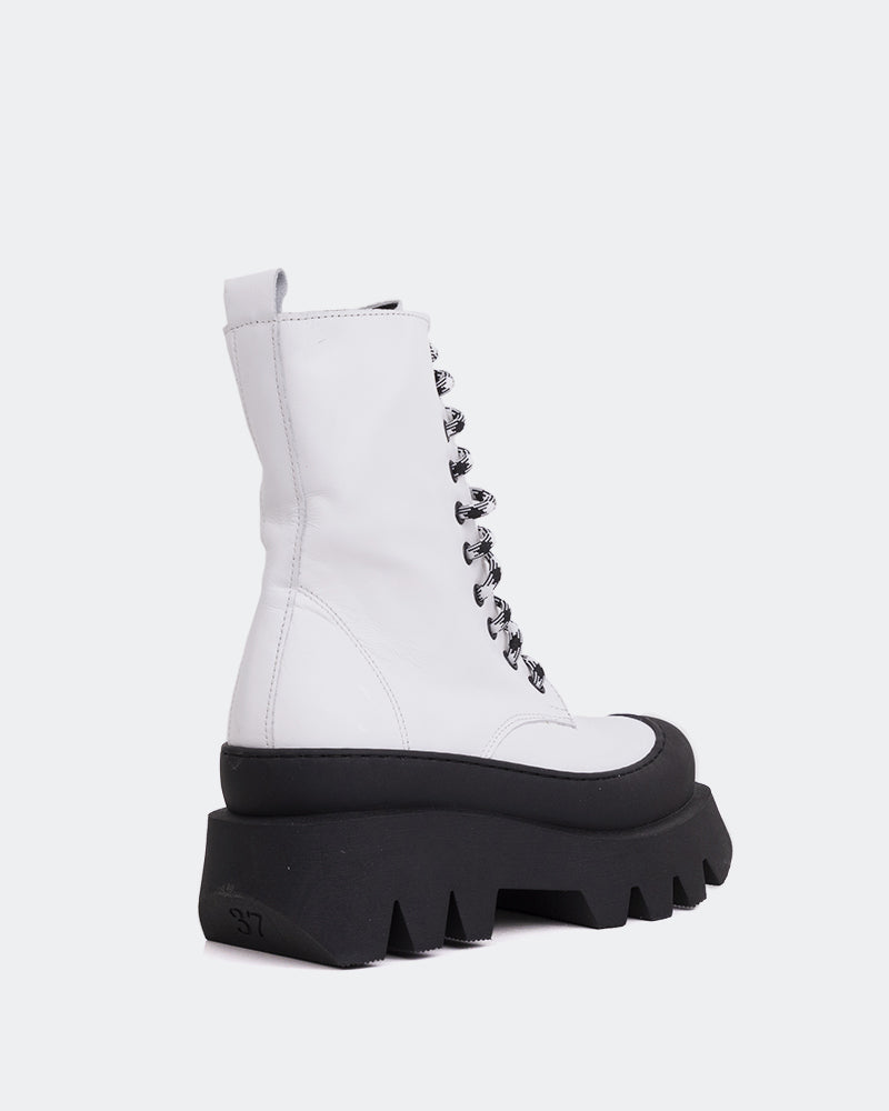 L'intervalle Vancouver Blanc Cuir Blanc