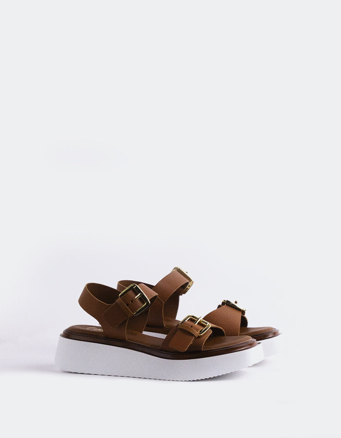 L'intervalle Varvara Cuir Ocre Ocre