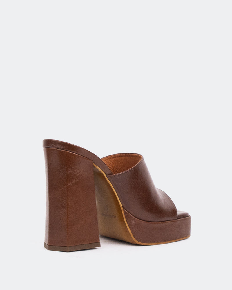 L'intervalle Vendome Cuir Châtaigne Brun