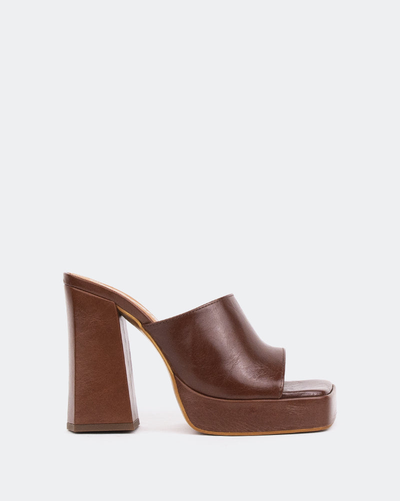 L'intervalle Vendome Cuir Châtaigne Brun