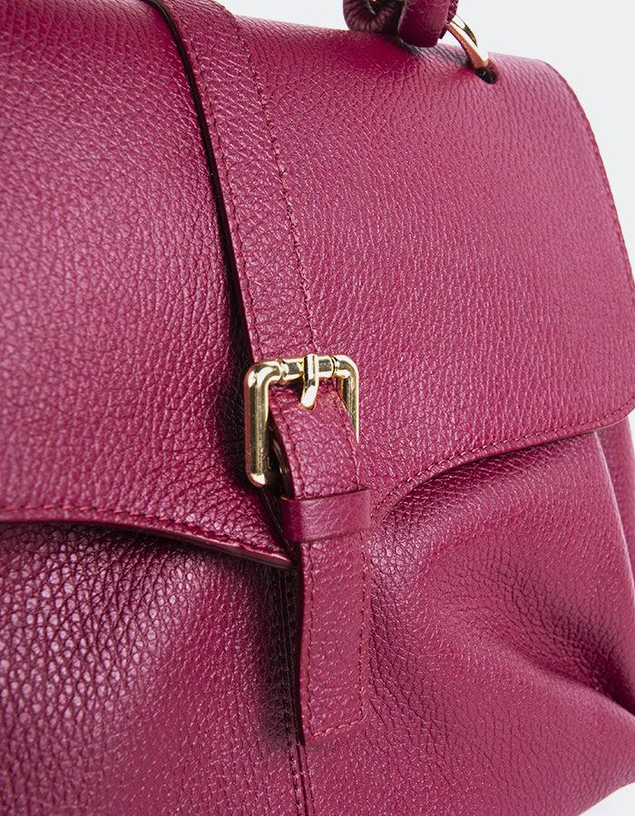 L'intervalle Verone Bordeaux Cuir Bordeaux