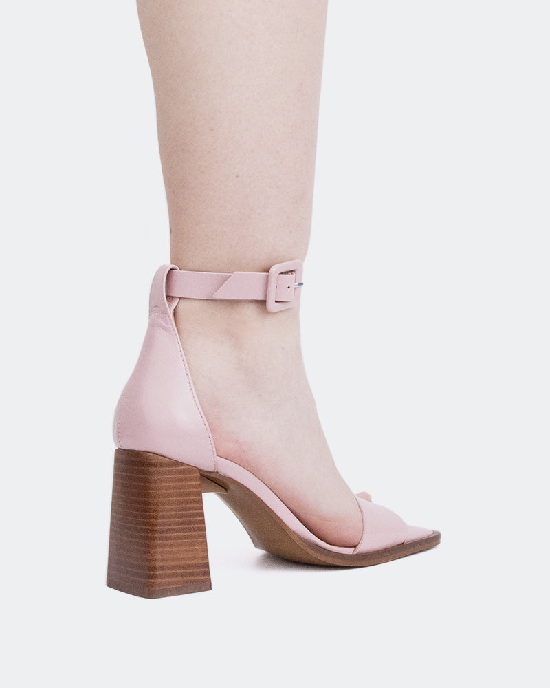 L'intervalle Vertigo Rose Cuir Rose