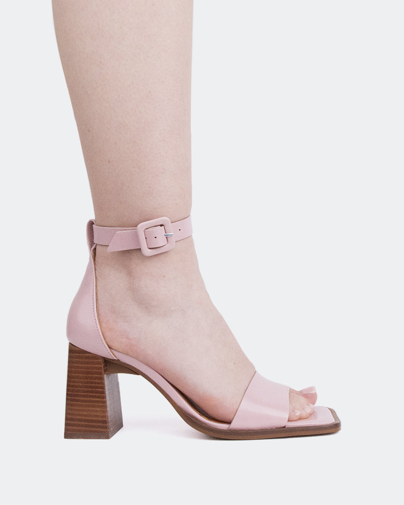 l'intervalle Vertigo Rose Cuir Rose