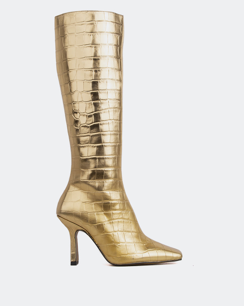 l'intervalle Viger Bronze Croco Or