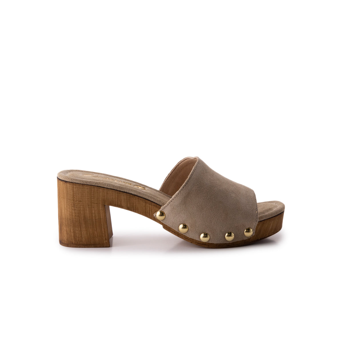 l'intervalle Vild Mocha Suède Gris