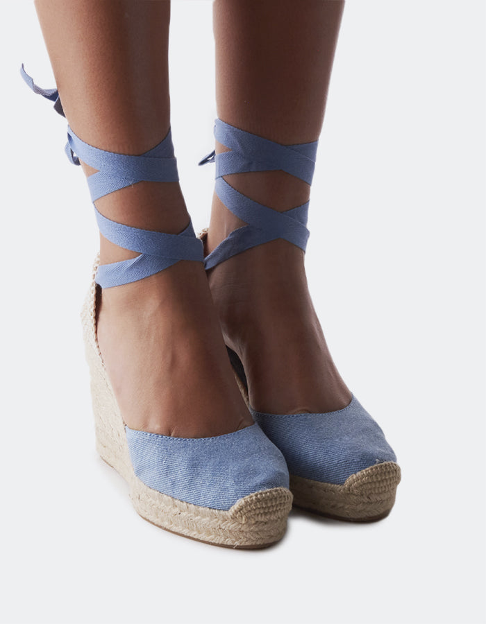 L'intervalle Volta Denim Canvas Bleu