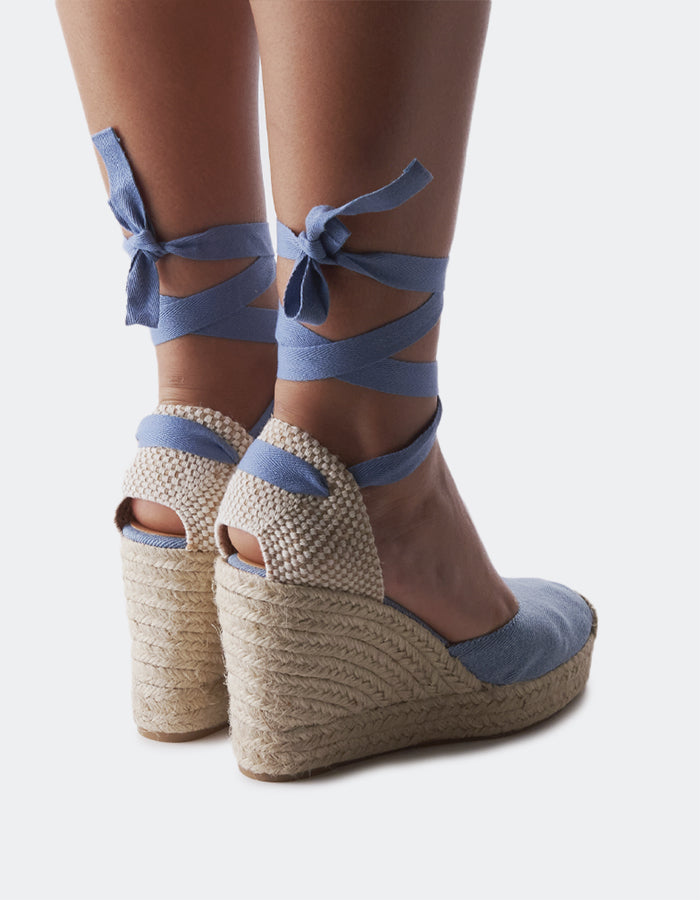 L'intervalle Volta Denim Canvas Bleu