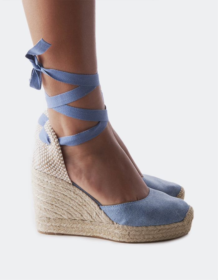 l'intervalle Volta Denim Canvas Bleu