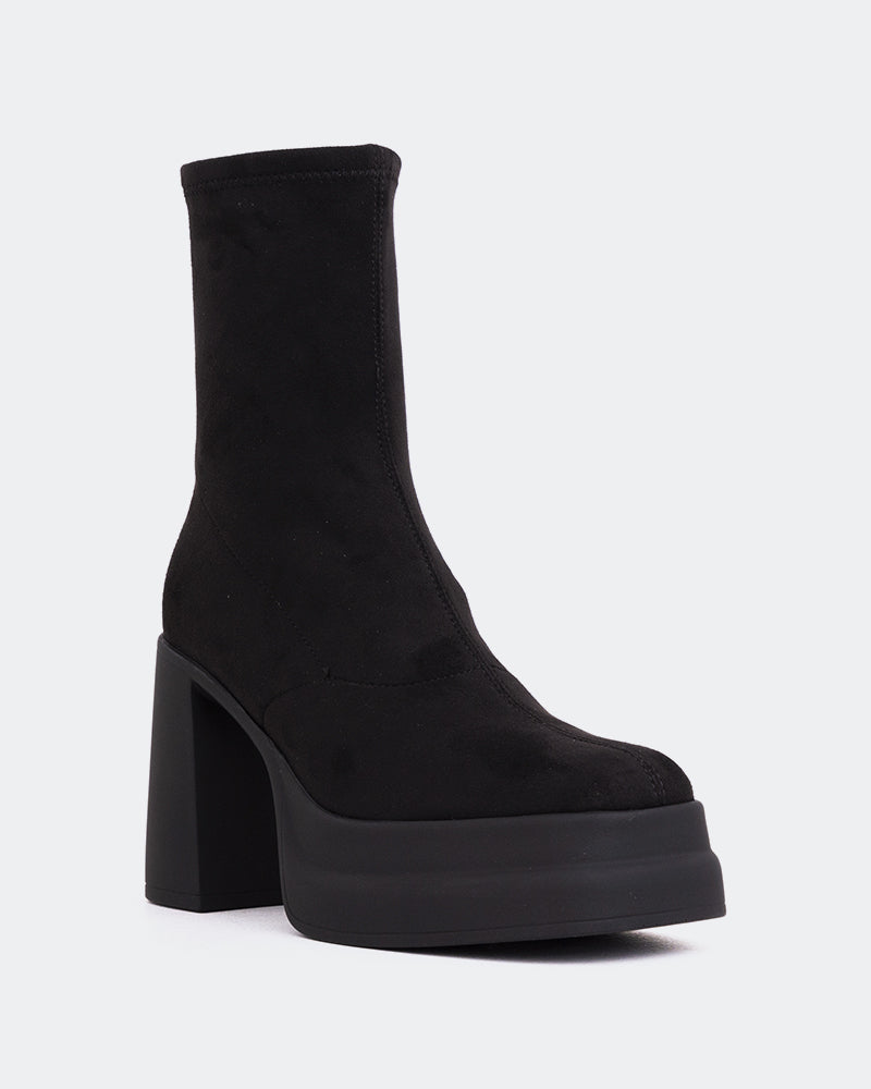 L'intervalle Voltera Noir Suède Stretch Noir