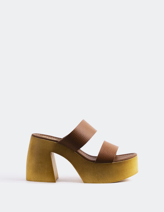 l'intervalle Vyronas Cuir Ocre Ocre